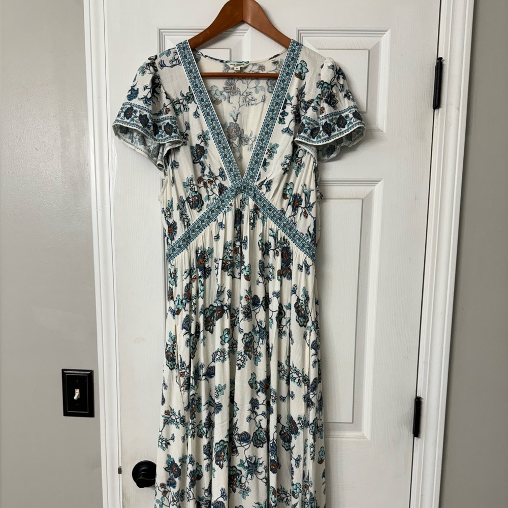 Max Studio London floral print maxi dress